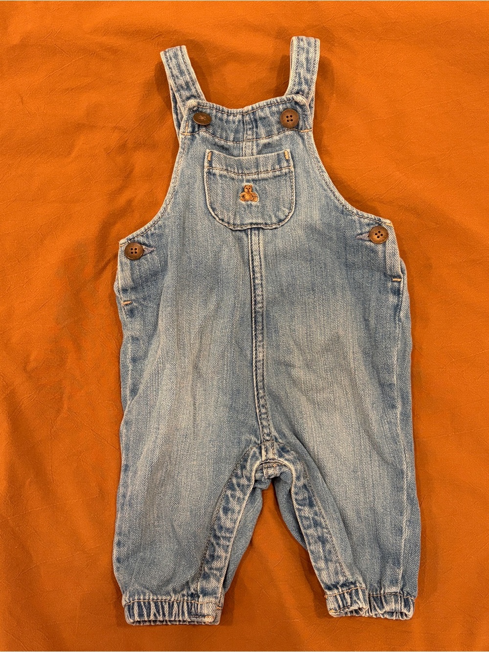 GAP Baby Organic Cotton Denim Overalls